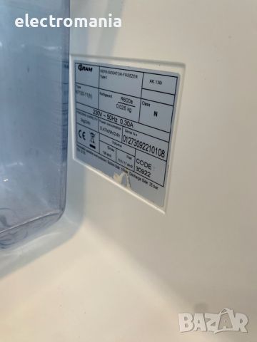 малък хладилник с камера ,Gram’ KF130-11(h), снимка 5 - Хладилници - 46257866