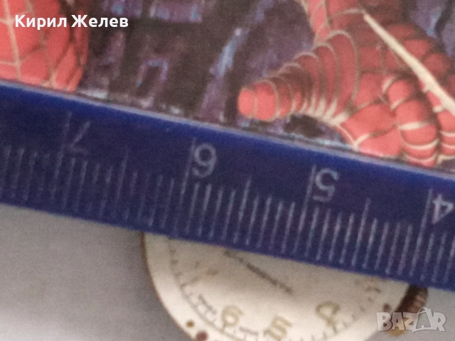 Механизъм с циферблат от стар ръчен часовник 52097, снимка 9 - Мъжки - 52260635