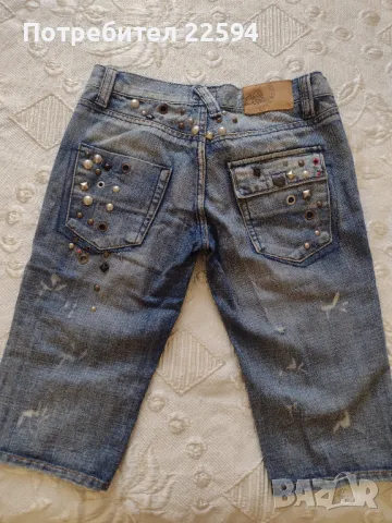 Дамски къси дънки Sugar Cane, снимка 4 - Дънки - 49990910