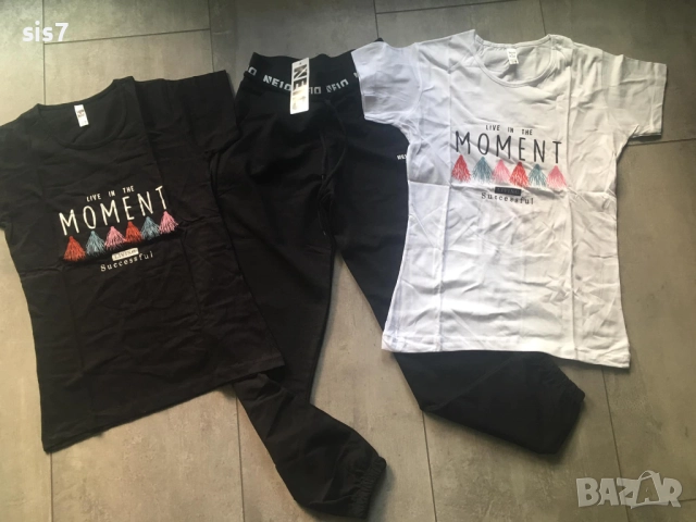 страхотни блузки в черно и бяло, снимка 2 - Тениски - 51918553