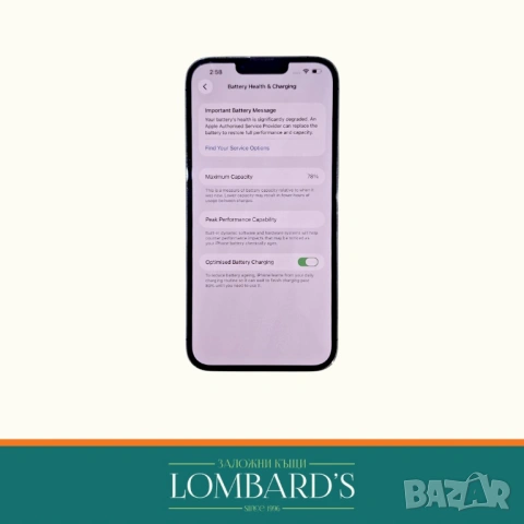 IPhone 13 Pro Max 128G 78%, N: 81488, снимка 3 - Apple iPhone - 54301502