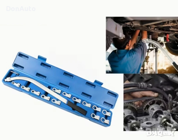 Ключ за обтяжни ролки – комплект 15 части, снимка 2 - Аксесоари и консумативи - 53135623