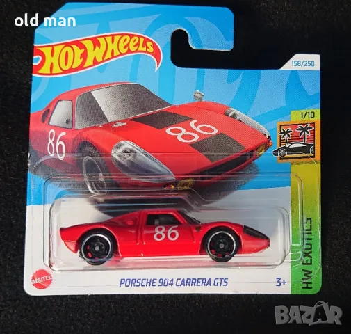 Hot Wheels Porsche 904 Carrera Gts , снимка 1 - Колекции - 47540320