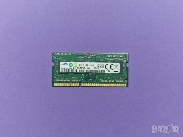 4GB DDR3L 1600Mhz Samsung Ram Рам Памет за лаптоп с гаранция!