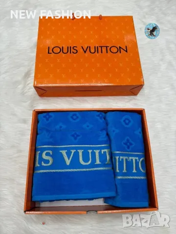 Комплект Хавлии -2бр ✨Dior ✨ Louis VUITTON ✨, снимка 4 - Хавлиени кърпи - 49365753