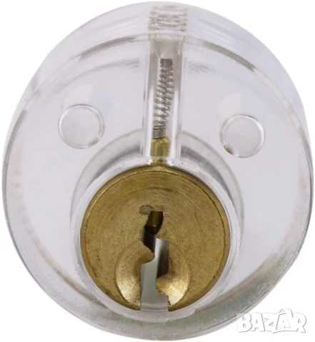 Прозрачна обучителна ключалка с 5 щифта – американски тип, снимка 3 - Други инструменти - 51364727