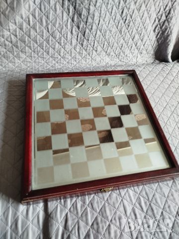 Стъклен шах , снимка 2 - Шах и табла - 45510238