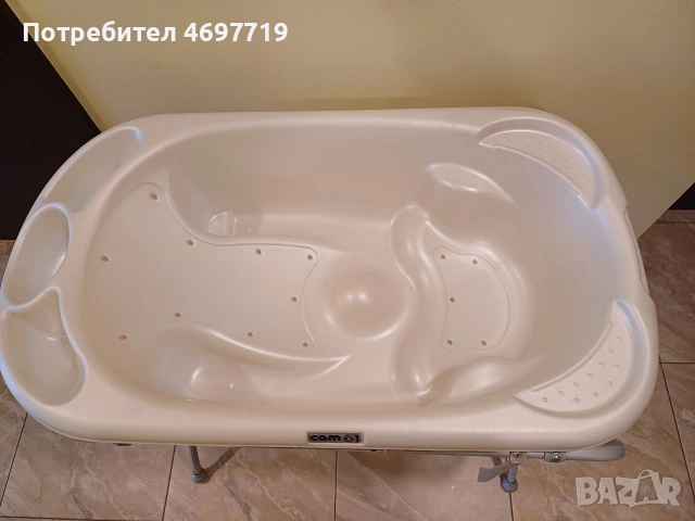Комплект анатомична вана със стойка Cam., снимка 2 - За банята - 53340997