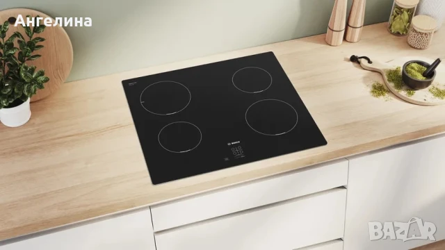  Готварски плот, Bosch PUG611AA5E SER2, Induction hob, 60 cm, 4 zones, surface mount without frame, , снимка 3 - Котлони - 51247358