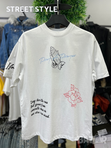 🔥Нова колекция от Street style 2024🔥 🔥Мъжка тениска Tupac✅ 🔥, снимка 2 - Тениски - 44958720