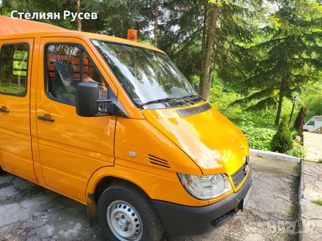 Mercedes-Benz Sprinter 208D 2.2cdi  80к.с  4x4   /  4+1места - цена 16 200лв , моля БЕЗ бартери -вно, снимка 3 - Бусове и автобуси - 46277604