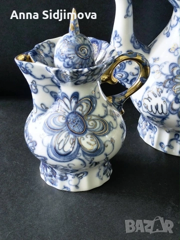 Руски порцелан ЛФЗ , снимка 2 - Сервизи - 54014995