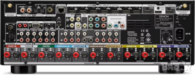 AVR-X4300H 9.2 Ch. 125W 4K - A/V Ресивър, снимка 5 - Ресийвъри, усилватели, смесителни пултове - 52482892