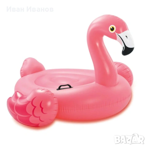 НАДУВАЕМО РОЗОВО ФЛАМИНГО