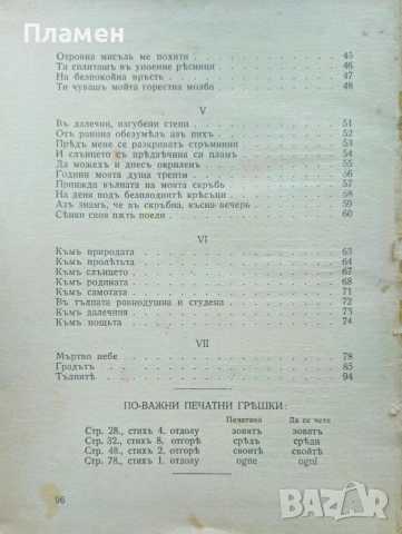 Птици въ нощта Николай Лилиевъ /1921/, снимка 4 - Антикварни и старинни предмети - 53872938