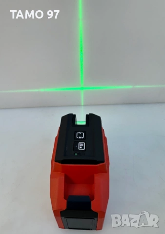 Hilti PM 20-CGE - Линеен лазер с отвес със зелен лъч 2025 като нов!, снимка 4 - Измервателни инструменти - 53651246