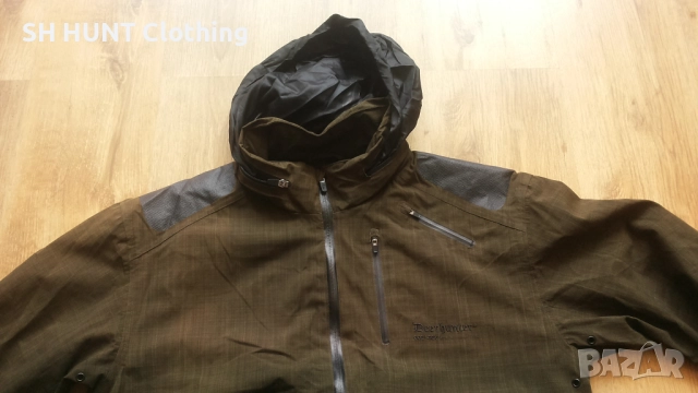 Deerhunter HUDSON DEER-TEX Waterproof Stretch Jacket размер L еластично яке водонепромокаемо - 1652, снимка 7 - Екипировка - 52795872