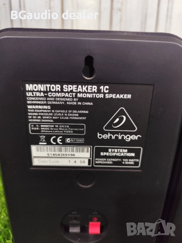 Behringer monitor 1c, снимка 5 - Тонколони - 52002870