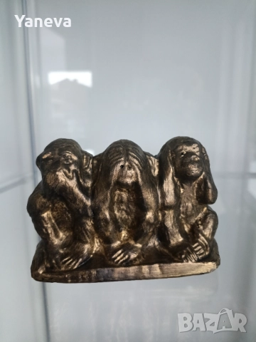 Римски воин, шлем магнит, рицар от Малта, трите мъдри маймуни. , снимка 14 - Статуетки - 52665826