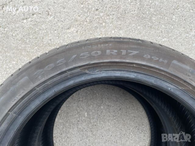 2бр гуми Pirelli 205/50/17 dot1221 | 6mm, снимка 5 - Гуми и джанти - 45881348