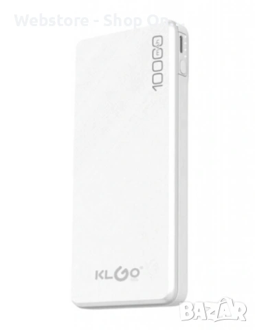 Преносима батерия KLGO KP-65, 10000mAh, снимка 4 - Външни батерии - 53583179