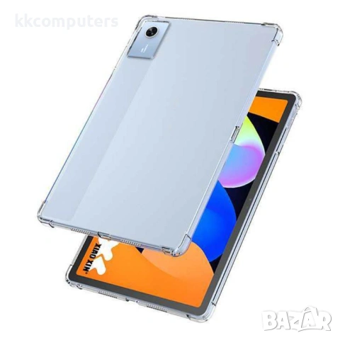 Прозрачен TPU калъф със скрийн протектор от закалено стъкло за Lenovo Tab M11, снимка 2 - Калъфи, кейсове - 54267391