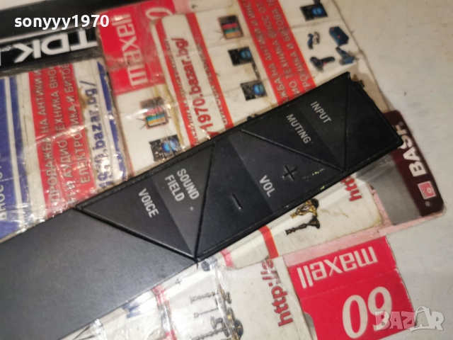 SONY RM-ANU207 AUDIO REMOTE-ВНОС SWISS 2812251733, снимка 6 - Ресийвъри, усилватели, смесителни пултове - 52921279