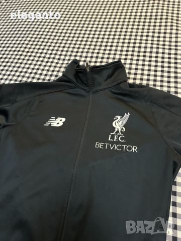 New Balance LIVERPOOL мъжко софт шел горнище Размер С, снимка 4 - Спортни дрехи, екипи - 45716881