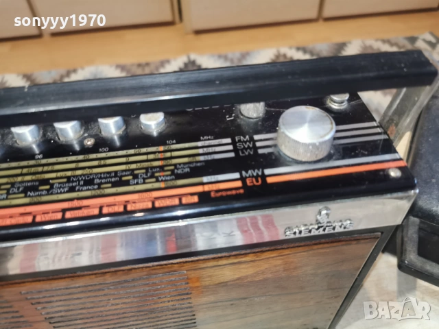 SIEMENS CLUB DE LUXE RK241 2203261018LCHERY1, снимка 4 - Радиокасетофони, транзистори - 53932239