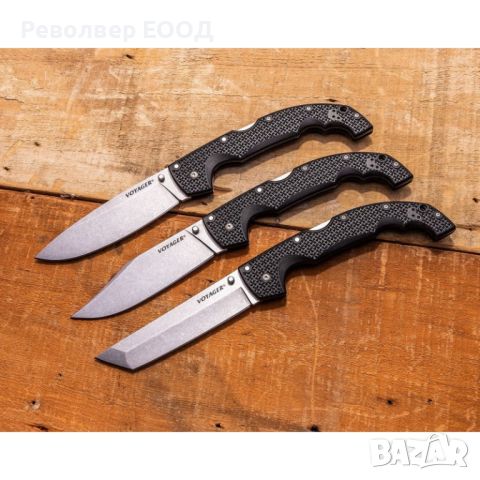 СГЪВАЕМ НОЖ COLD STEEL VOYAGER XL CLIPPOINT AUS10A, снимка 6 - Ножове - 45073344