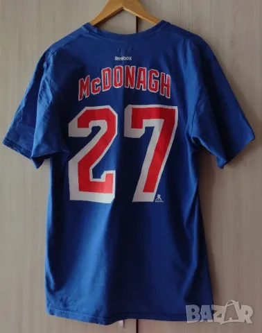 NHL / New York Rangers / Reebok - #27 Ryan McDonagh - хокейна тениска, снимка 1 - Тениски - 47249582