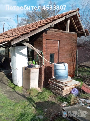 Продавам фургон /  лице  с вагона шарка с покрив от керемиди. Размери 7 на 2.6, снимка 4 - Ремаркета - 53111582