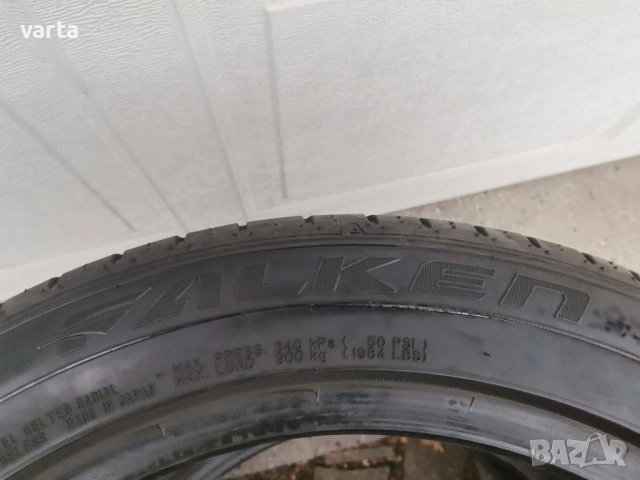 2бр Летни гуми FALKEN AZENIS 255/45/19, снимка 4 - Гуми и джанти - 53696814
