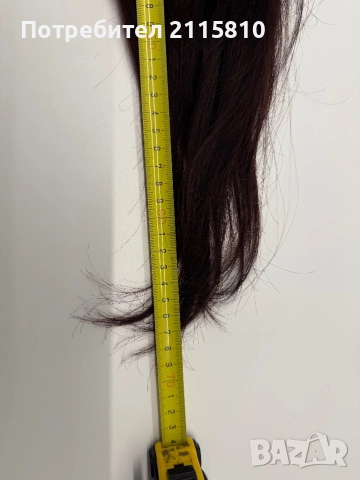 100% естетсвена коса , снимка 2 - Аксесоари за коса - 51843050