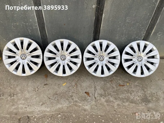 Оригинални джанти за VW Caddy, Golf V VI VII Jetta, Touran,Audi, Skoda и др., снимка 1 - Гуми и джанти - 46830859