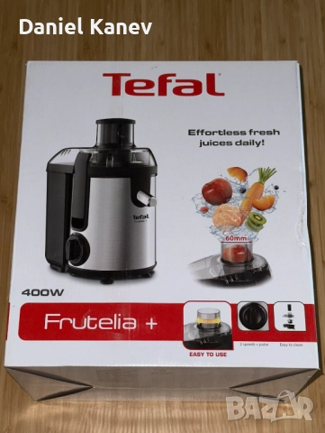 Сокоизтисквачка Tefal Frutelia Metal ZE420