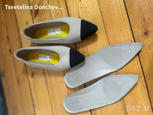 Балеринки VIVAIA, снимка 3 - Дамски ежедневни обувки - 54131394