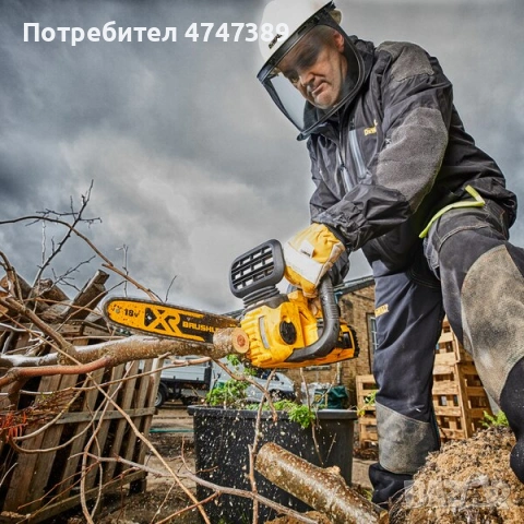 Акумулаторен верижен трион DeWALT DCM565N, 18V, снимка 5 - Други инструменти - 53615977