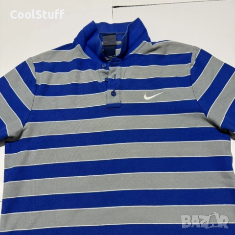 Nike Мъжка Спортна Поло Тениска Размер L, снимка 4 - Тениски - 52422611