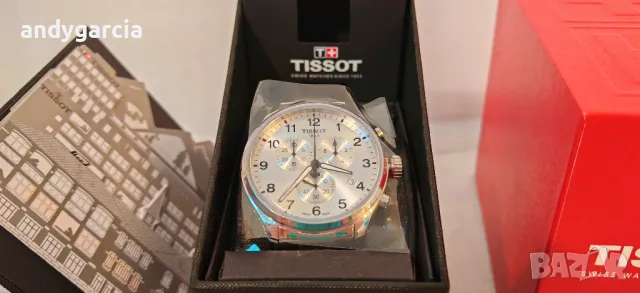  TISSOT CHRONO XL CLASSIC T116.617.11.037.01 чисто нов часовник с кутия 100% оригинален , снимка 4 - Мъжки - 49389342