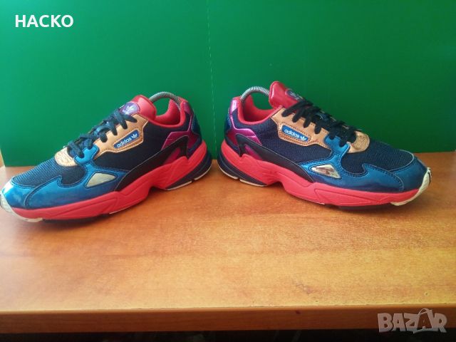 ADIDAS Falcon Colegiate Navy Номер 42 Стелка 26,5 см. 100% Оригинални Внос от Англия, снимка 4 - Маратонки - 46377862