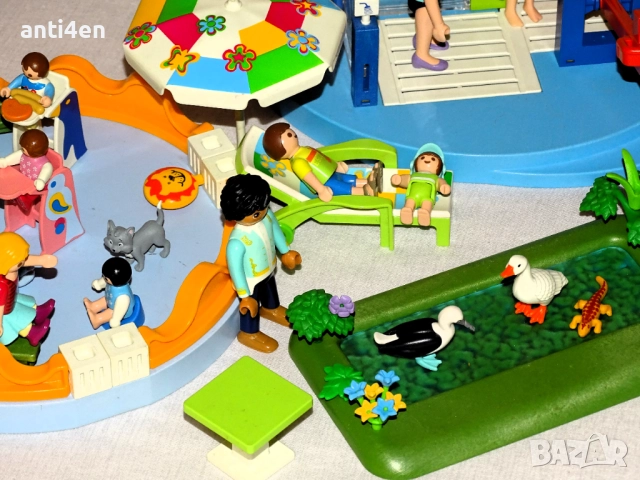 Playmobil детска площадка + къмпинг и фигурки – голям комплект, снимка 7 - Конструктори - 52829915