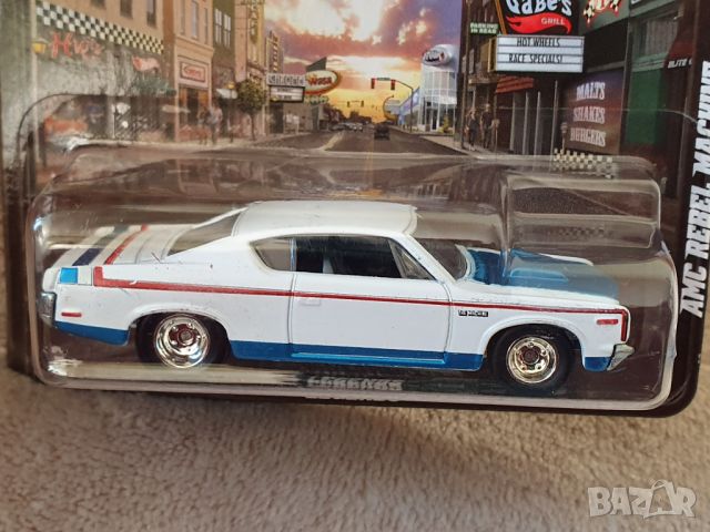 Hot Wheels Boulevard Original 2012 - AMC Rebel Machine - Premium, Real Riders, снимка 1 - Колекции - 46323713