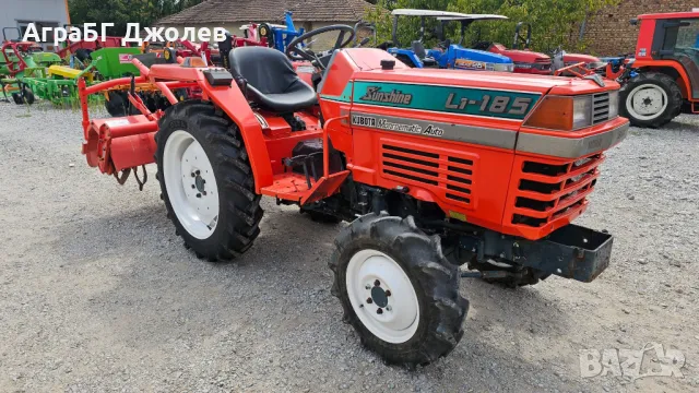 Японски трактор Kubota L1-185D с фреза, 4x4, 18 к.с., АграБГ Джолев, снимка 6 - Селскостопанска техника - 46965651