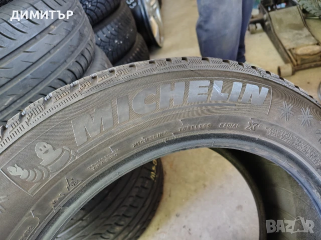 4бр.зимни гуми MICHELIN 225 55 17 DOT 21 цена за брой, снимка 4 - Гуми и джанти - 51371902