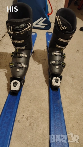 Детско-юношески ски Salomon S /Race JR 140 см,сини, запазени  , снимка 2 - Зимни спортове - 53469274