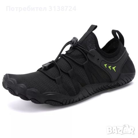 Боси обувки , Mens Water Shoes Quick Dry Barefoot Swim Diving Surf Aqua Sport Beach Walking, снимка 1 - Спортни обувки - 45857366