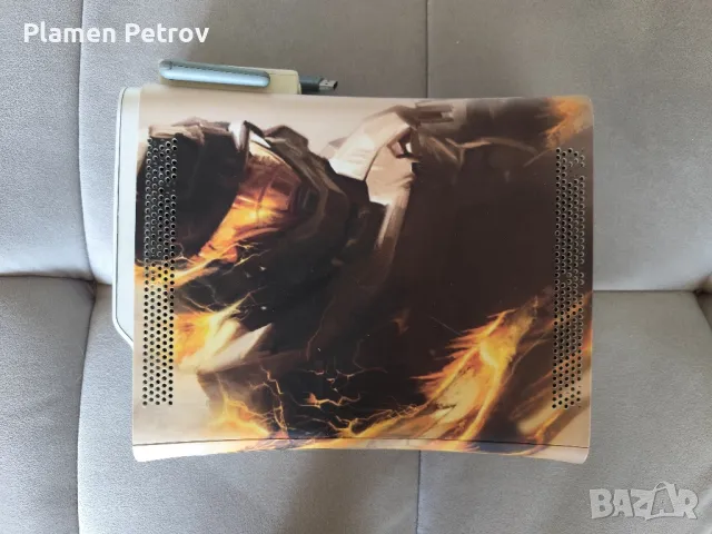 Xbox 360 custom skin Halo , снимка 7 - Xbox конзоли - 49586533