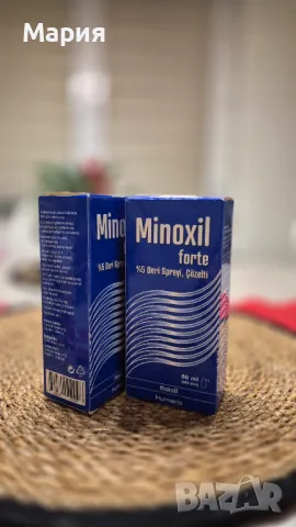 Minoxil Форте %5 спрей - алопеция 60мл, снимка 2 - Продукти за коса - 48338423