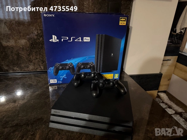 PS4 PRO / Плейстейшън 4 Про 1TB - Като НОВ!